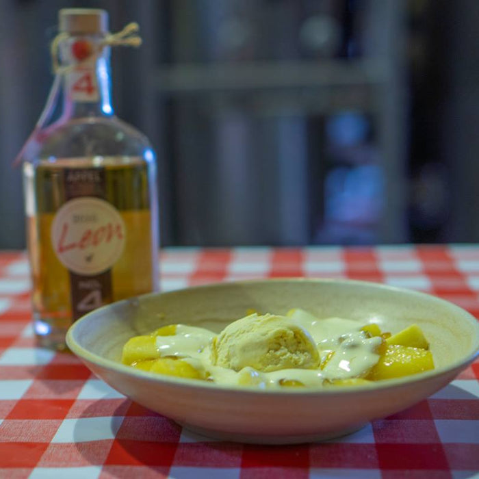 Geflambeerde appeltjes met Sabayon -> Bekend van Omroep Brabant "Lekker van Streek"
